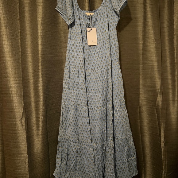 Daughters of India Sita Maxi Dress 3X Bluebell NWT - Picture 6 of 9